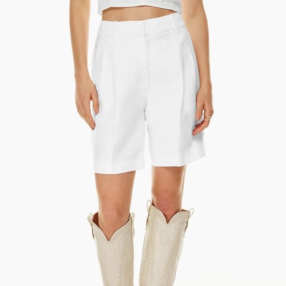 NWT Wilfred The Effortless Linen 7" Short - Blue - Picture 6 of 8